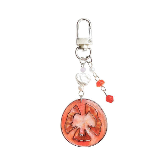 Tomato Keychain