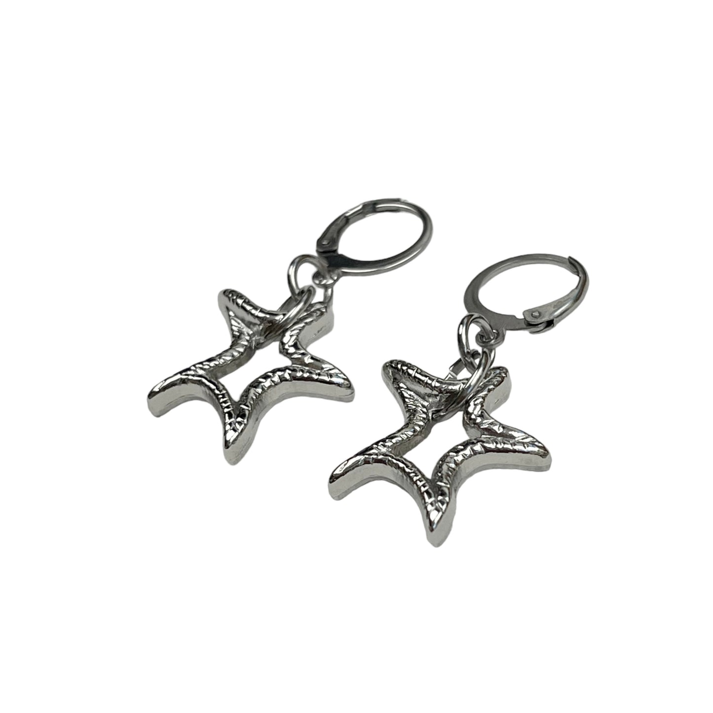 Hollow Starfish Earrings