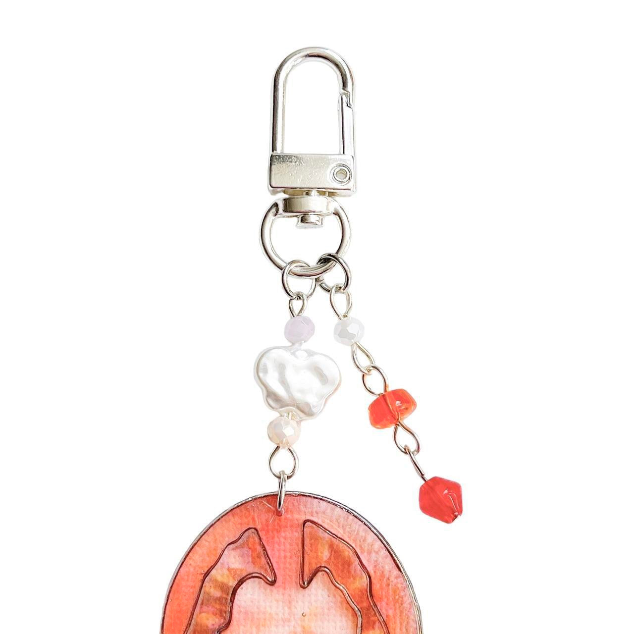 Tomato Keychain