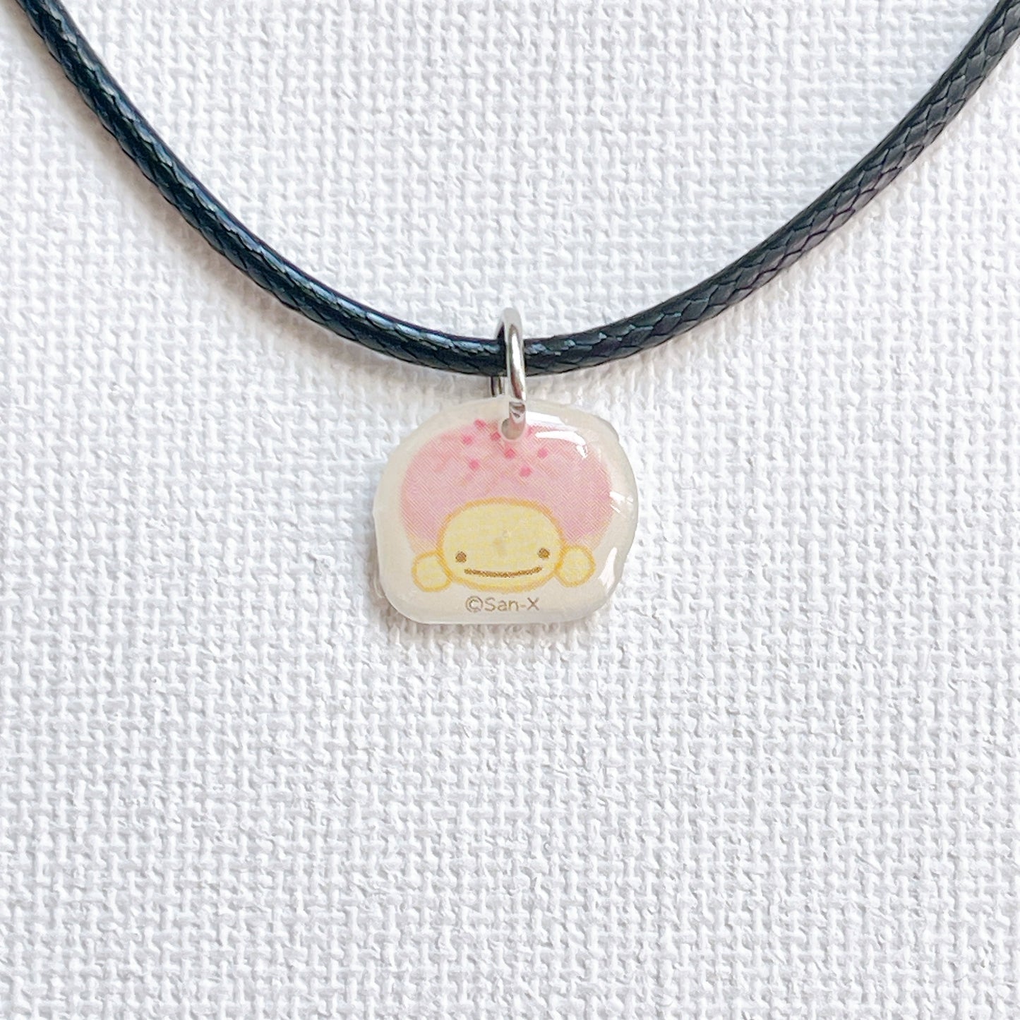 Pink Turtle Corded Necklace