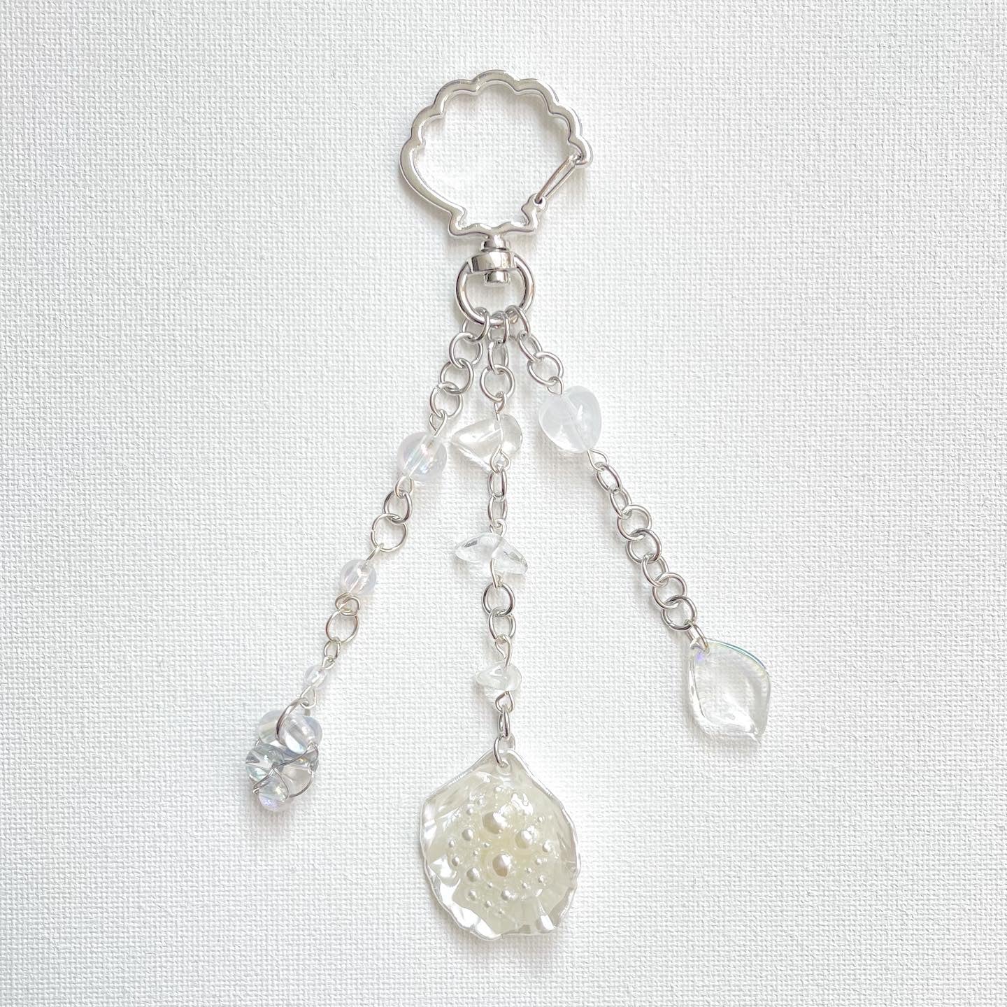 Pocket of Pearls Keychain