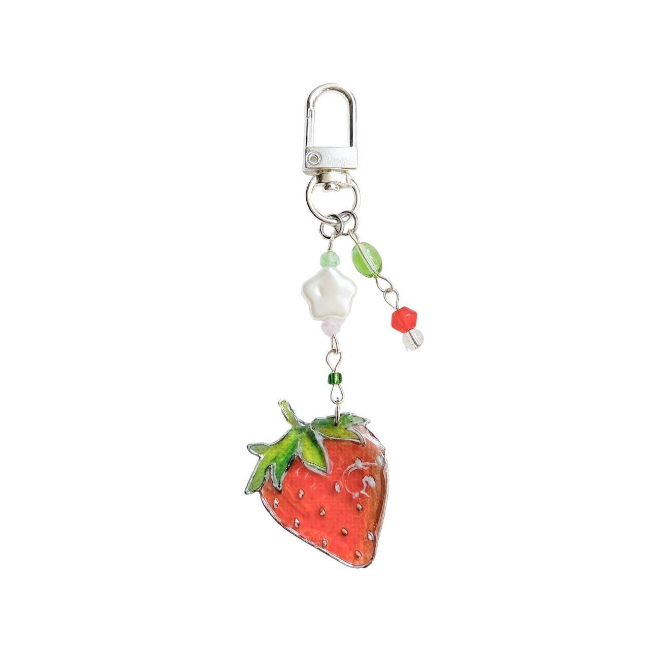 Strawberry Keychain