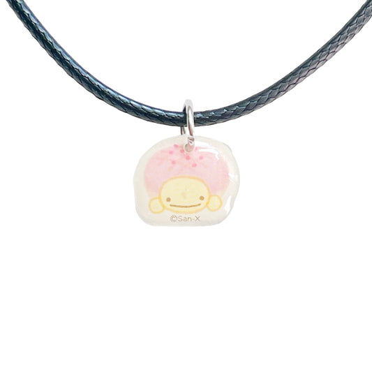 Pink Turtle Corded Necklace