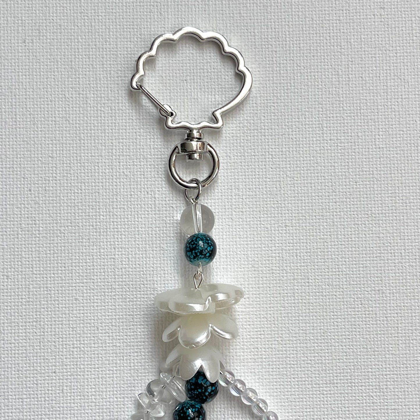 Blue Jellyfish Keychain