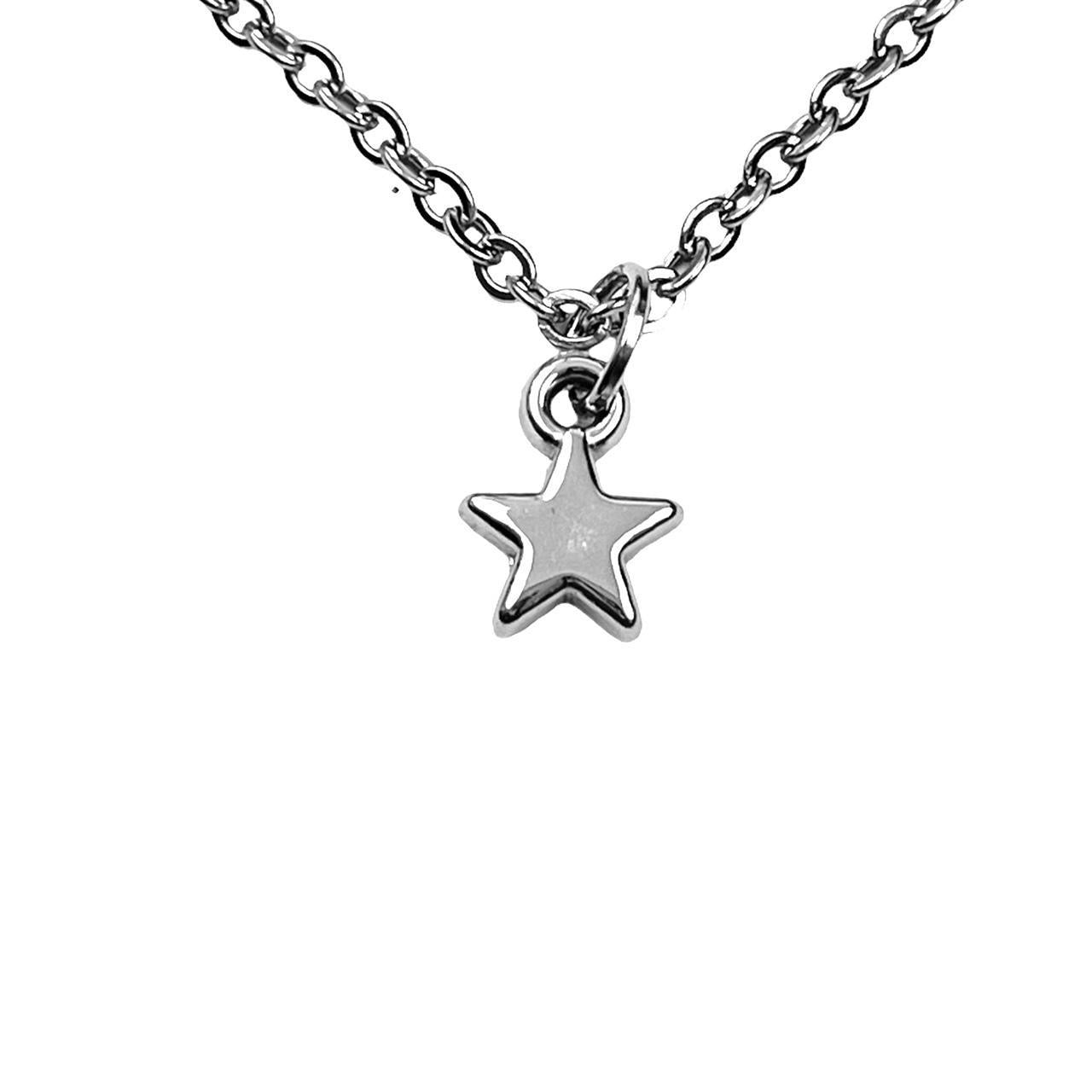 Silver Dainty Star Necklace