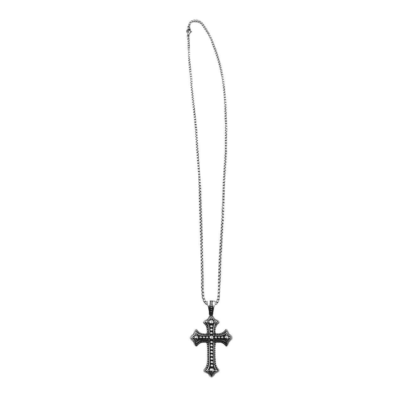 Thick Gothic Cross Necklace