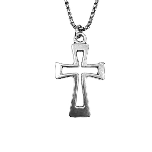 Hollow Cross Necklace