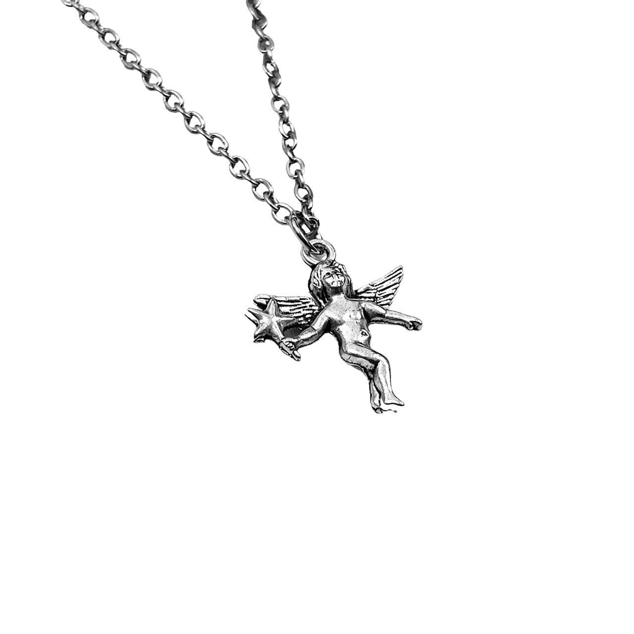 Dainty Star Angel Necklace