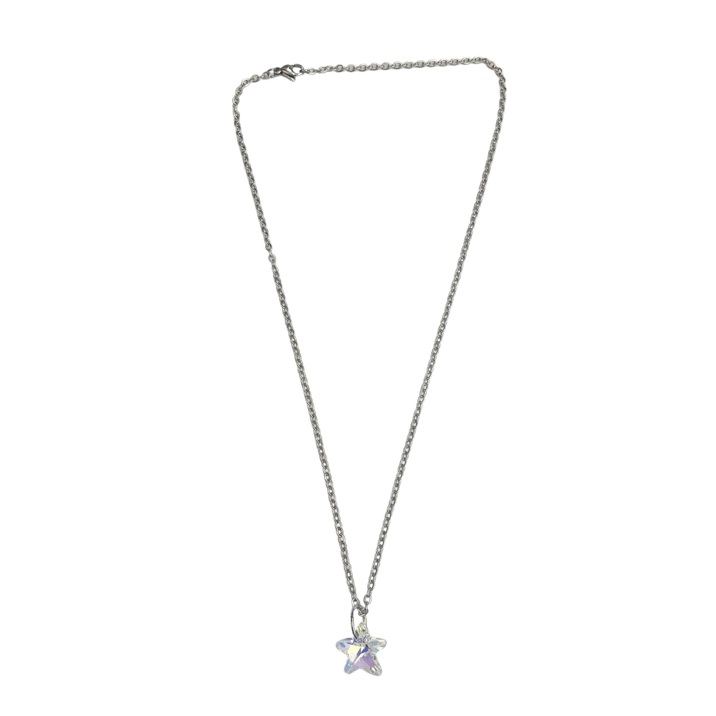 Crystal star sale necklace