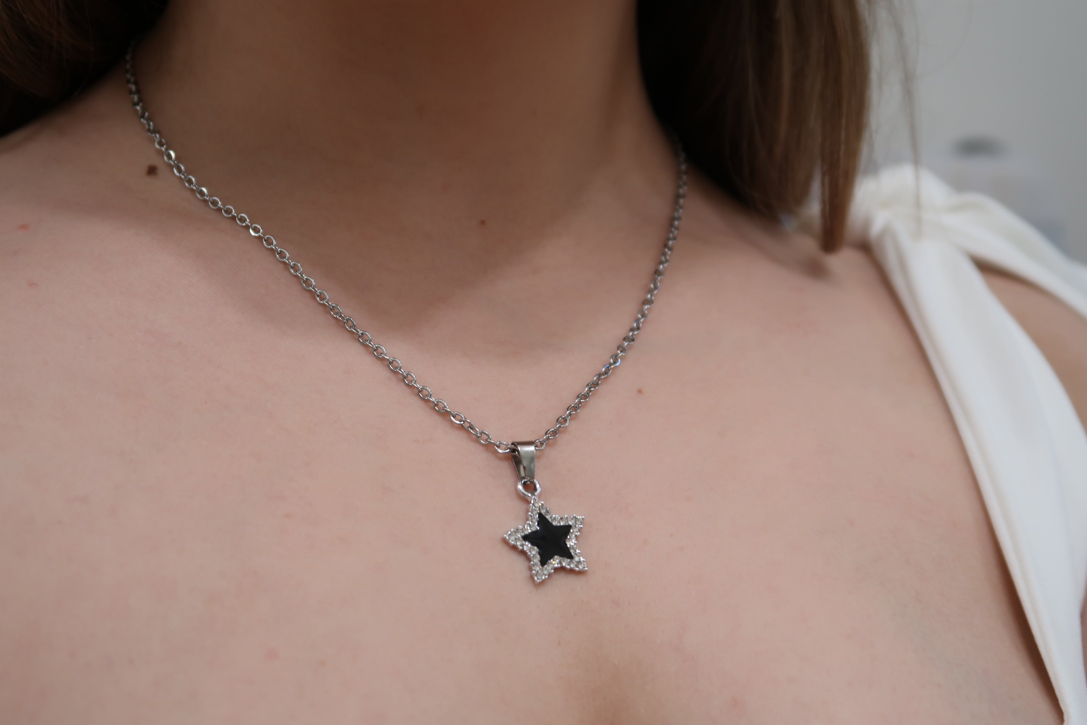 Women's Pandora Shining Stars Necklace And Earrings Gift Set Jewelry-Pandora  Gift Set web player