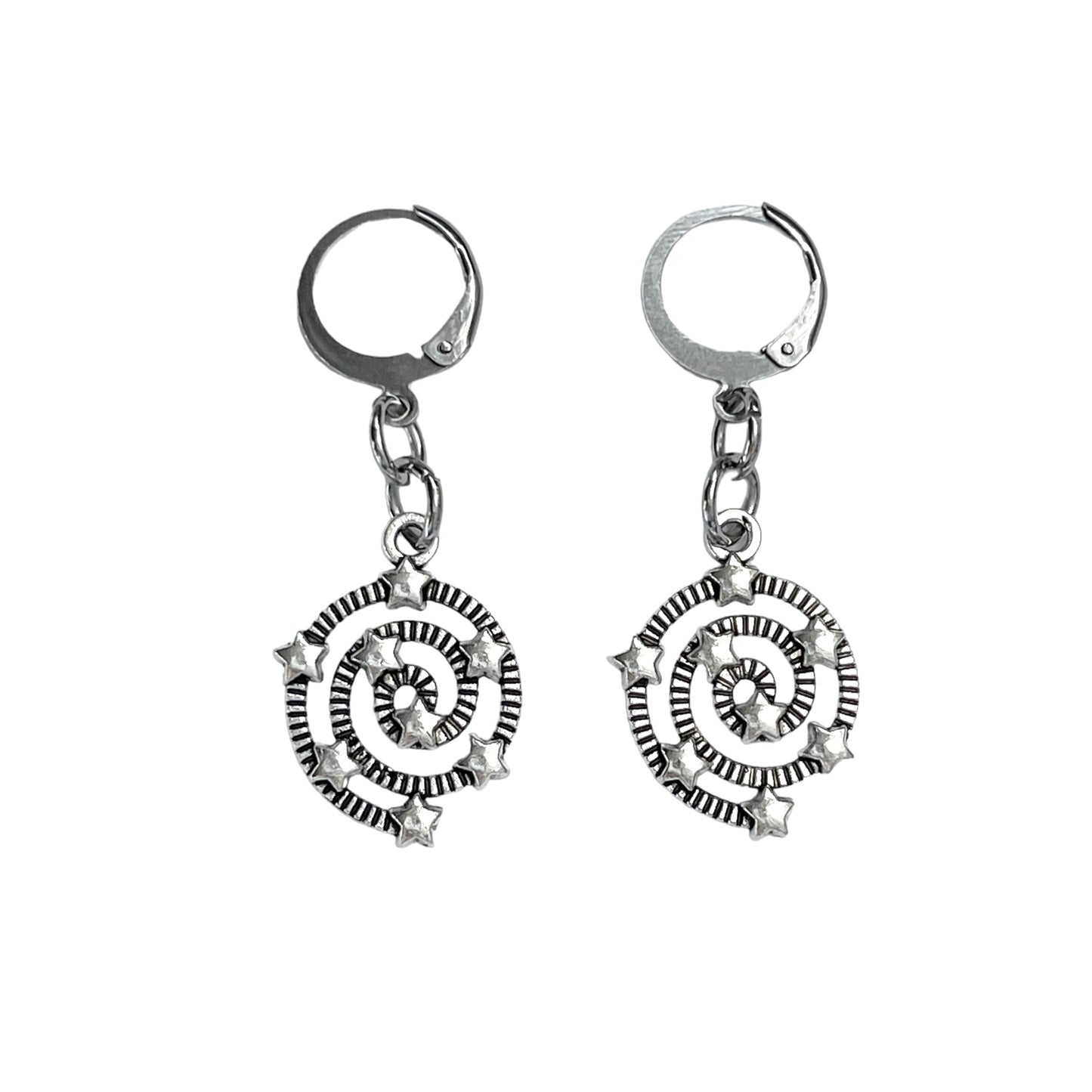 Spiral Stars Earrings