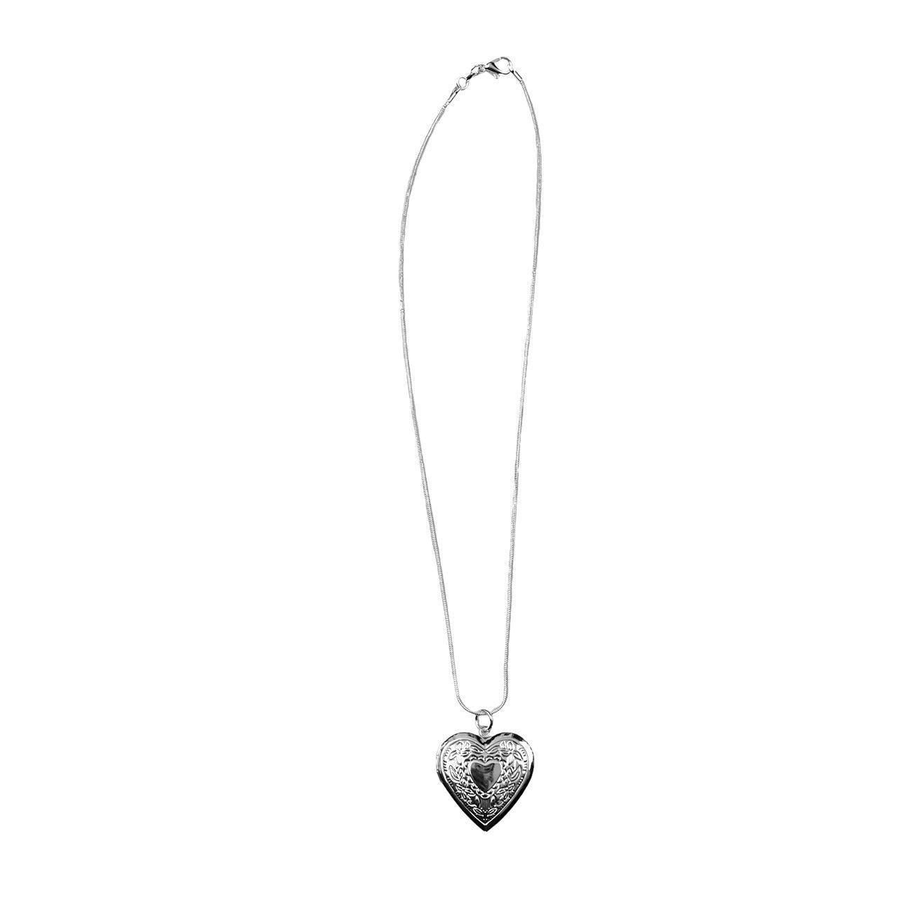 Silver Heart Locket