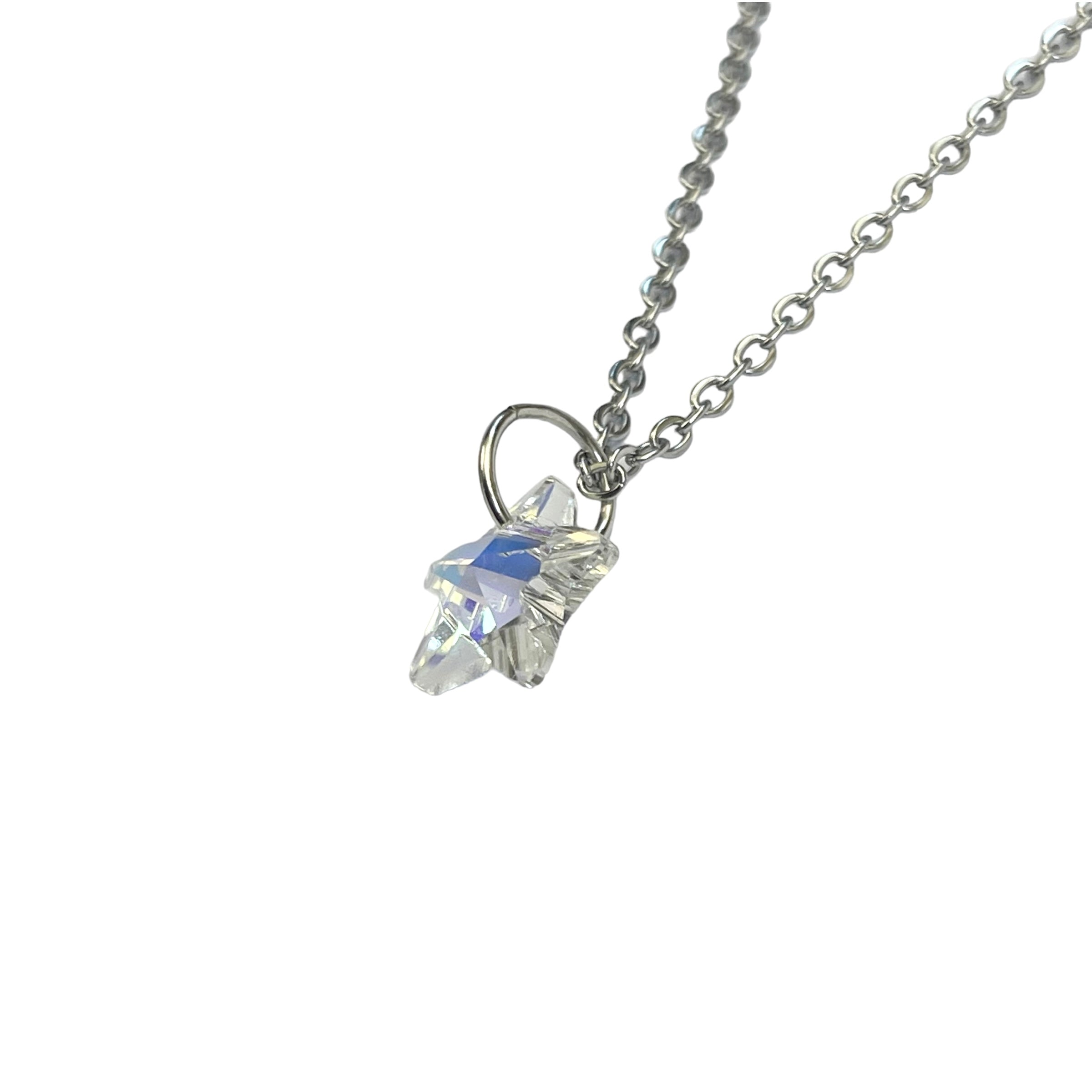 Crystal star store necklace